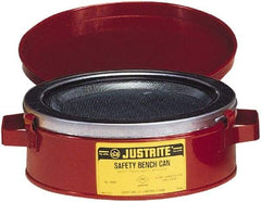 Justrite - Safety Bench Cans & Dip/Wash Tanks Type: Bench Can Capacity (Qt.): 1.00 - Industrial Tool & Supply