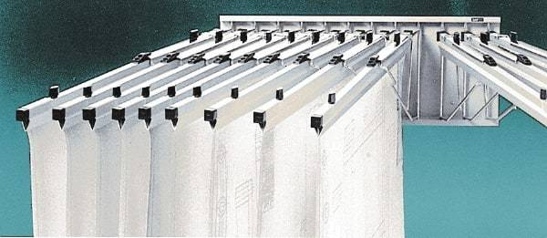 Safco - 24 Inch Wide x 9-1/2 Inch High, Steel Vertical Print Storage - Putty, 18 to 42 Inch Clamp Width - Industrial Tool & Supply