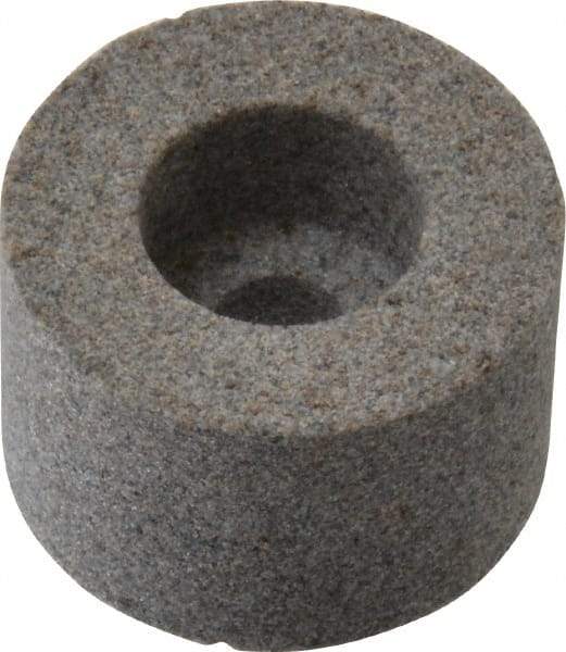 Norton - 60 Grit Aluminum Oxide Type 5 Internal Grinding Wheel - 1-1/2" Diam x 3/8" Hole x 1" Thick, 21,645 Max RPM, Type 5 Medium Grade, K Hardness, Vitrified Bond, No Recess - Industrial Tool & Supply
