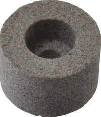 Norton - 60 Grit Aluminum Oxide Type 5 Internal Grinding Wheel - 1-1/2" Diam x 3/8" Hole x 1" Thick, 21,645 Max RPM, Type 5 Medium Grade, K Hardness, Vitrified Bond, No Recess - Industrial Tool & Supply