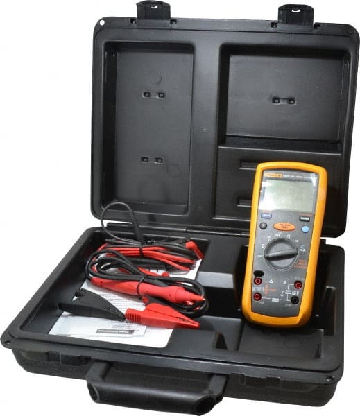 Fluke - 1577, CAT IV, CAT III, 1,000 VAC/VDC, Digital True RMS Auto Ranging Manual Ranging Multimeter - Industrial Tool & Supply