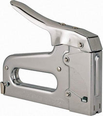 Arrow - Manual Staple Gun - 1/4, 3/8, 1/2, 9/16" Staples, 85 Lb Capacity - Industrial Tool & Supply