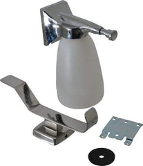 Value Collection - 16 oz Liquid Soap Dispenser Hardware - Plastic, Hanging, Chrome - Industrial Tool & Supply