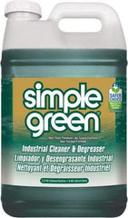 Simple Green - 2.5 Gal Bottle Cleaner/Degreaser - Liquid, Biodegradable, Concentrated, Unscented - Industrial Tool & Supply