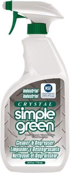 Simple Green - 24 oz Spray Bottle Cleaner/Degreaser - Liquid, Biodegradable, Unscented - Industrial Tool & Supply