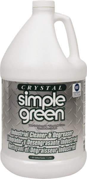 Simple Green - 1 Gal Bottle Cleaner/Degreaser - Liquid, Biodegradable, Concentrated, Unscented - Industrial Tool & Supply