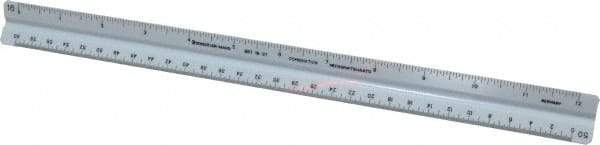 Staedtler - 12 Inch Long, Plastic Triangular Scales - Industrial Tool & Supply