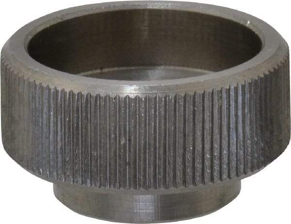 KIPP - 30mm Head, Knurled (Open Face) Knob - Tapped, Stainless Steel - Industrial Tool & Supply