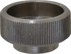 KIPP - 30mm Head, Knurled (Open Face) Knob - Tapped, Stainless Steel - Industrial Tool & Supply