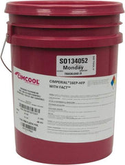 Cimcool - Cimperial 16EP-HFP, 5 Gal Pail Cutting Fluid - Water Soluble, For Boring, Drilling, Grinding, Milling, Reaming, Tapping, Turning - Industrial Tool & Supply