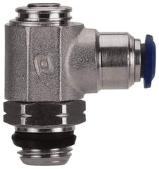 Value Collection - 145 Max psi, Meter Out Screw Adjusted Flow Control Valve - Buna N O Ring, 3/8" Tube Outside Diam - Industrial Tool & Supply