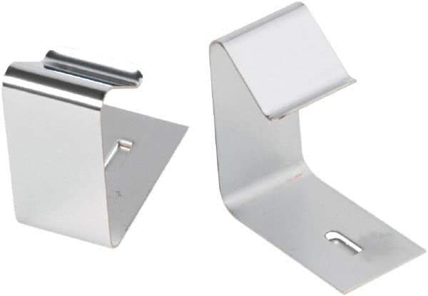 Quartet - Office Cubicle Hanger - Use with 1-1/2 to 2-1/2" Thick Partition Walls - Industrial Tool & Supply