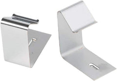 Quartet - Office Cubicle Hanger - Use with 1-1/2 to 2-1/2" Thick Partition Walls - Industrial Tool & Supply