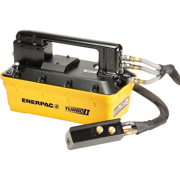 Enerpac - Power Hydraulic Pumps & Jacks Type: Air-Hydraulic Pressure Rating (psi): 10000 - Industrial Tool & Supply