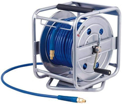 PRO-SOURCE - 100' Manual Hose Reel - 250 psi, Hose Included - Industrial Tool & Supply