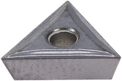 Iscar - TPMR730 Grade IC907 Carbide Turning Insert - TiAlN/TiN Finish, 60° Triangle, 7/32" Inscr Circle, 3/32" Thick, 0.0079" Corner Radius - Industrial Tool & Supply