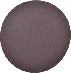 Norton - 5" Diam, 120 Grit Aluminum Oxide Adhesive PSA Disc - Medium Grade, Maroon, X Weighted Backing, Flexible - Industrial Tool & Supply