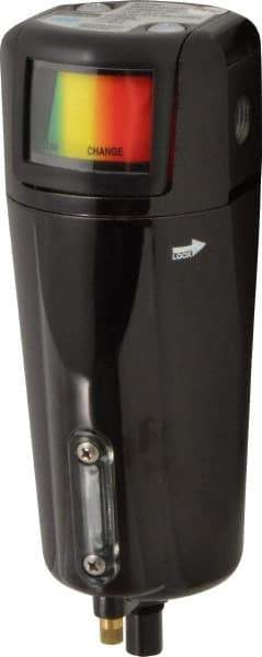 Parker - 63 CFM Oil, Dust, Water, Particulate Filter - 3/8" NPT, 250 psi, Auto Drain - Industrial Tool & Supply