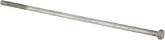 Value Collection - 7/8-9 Thread, 30" Length Under Head, Steel Hex Head Bolt - Hot Dipped Galvanized Coated, UNC Thread, ASTM A307, Grade 2 - Industrial Tool & Supply