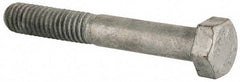 Value Collection - 5/16-18 Thread, 2-1/4" Length Under Head, Steel Hex Head Bolt - Hot Dipped Galvanized Coated, UNC Thread, ASTM A307, Grade 2 - Industrial Tool & Supply