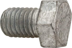 Value Collection - 1/2-13 Thread, 3/4" Length Under Head, Steel Hex Head Bolt - Hot Dipped Galvanized Coated, UNC Thread, ASTM A307, Grade 2 - Industrial Tool & Supply