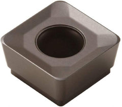Seco - SCET120612 M11 Grade MK1500 Carbide Milling Insert - TiCN/Al2O3 Finish, 1/4" Thick, 1/2" Inscribed Circle, 0.047" Corner Radius - Industrial Tool & Supply