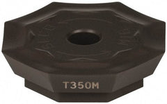 Seco - OFER070405 M16 Grade T350M Carbide Milling Insert - TiCN/Al2O3 Finish, 0.18" Thick, 0.706" Inscribed Circle - Industrial Tool & Supply