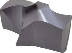 Kennametal - Series KSEM, 19.27mm Diam Grade KC7320 140° Replaceable Drill Tip - Carbide, AlTiN Finish, 2 Seat Size - Industrial Tool & Supply