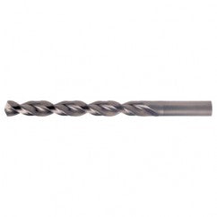 #7 RHS / RHC HSS 135 Degree Split Point Wide Land Parabolic Drill - Bright - Industrial Tool & Supply