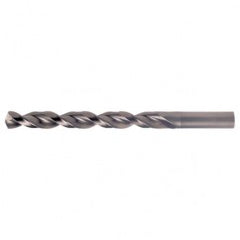 #7 RHS / RHC HSS 135 Degree Split Point Wide Land Parabolic Drill - Bright - Industrial Tool & Supply