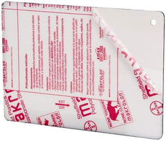 Loc-Line - 12 Inch Long x 8-1/2 Inch Wide x 1/8 Inch High/Thick Polycarbonate Replacement Shield - For Use With 60527 - Shield Kit - Industrial Tool & Supply