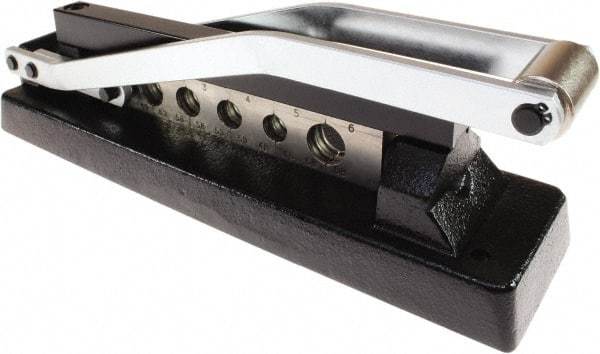 Coilhose Pneumatics - 1/4 to 3/8" Cut Diam, Portable Hose Crimper - 12-1/2" Wide x 3-1/2" High x 4-1/4" Deep - Industrial Tool & Supply