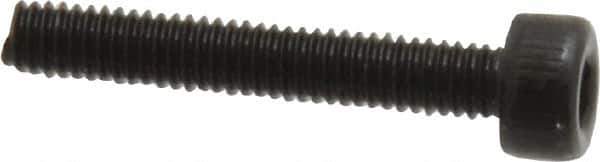 Value Collection - M2.5x0.45 Metric Coarse Hex Socket Drive, Socket Cap Screw - Grade 12.9 Alloy Steel, Black Oxide Finish, Fully Threaded, 16mm Length Under Head - Industrial Tool & Supply