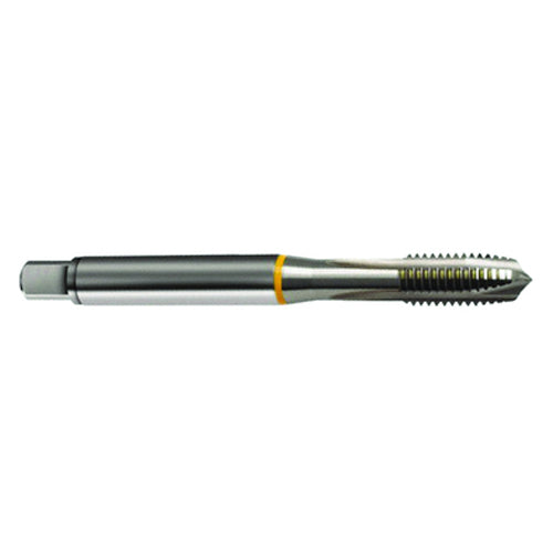 M3 × 0.5 3FL 6H Cobalt Spiral Point Plug Yellow Ring Tap-Bright FORM-B - Industrial Tool & Supply