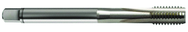 M8x1.0 6H 3-Flute Cobalt Yellow Ring Semi-Bottoming 40 degree Spiral Flute Tap-Bright - Industrial Tool & Supply