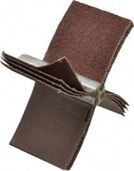 Merit Abrasives - 60 Grit, Coated, Aluminum Oxide Bore Polisher - Medium Grade, 16,000 RPM, Polishes Bores with 2-1/8 to 2-1/2" Diam - Industrial Tool & Supply