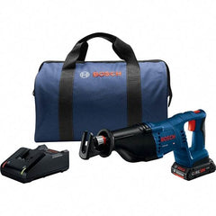 Bosch - Cordless Reciprocating Saws Voltage: 18.0 Battery Chemistry: Lithium-Ion - Industrial Tool & Supply
