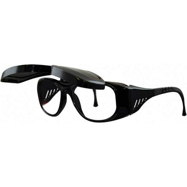 Sellstrom - Green Lenses, Framed Welding Glasses - Scratch Resistant, Black Frame, Size Universal, Wrap Around - Industrial Tool & Supply