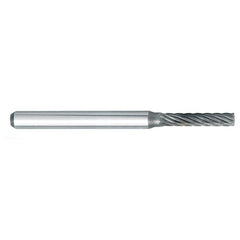 ‎SD-42 -1/8 × 1/8 LOC × 1/8 Shank × 1-1/2 OAL Ball Shape Carbide Medium Right Hand Spiral Burr - Industrial Tool & Supply
