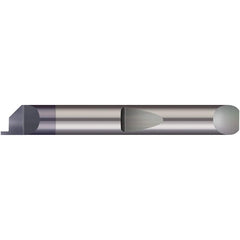 Micro 100 - Grooving Tools; Grooving Tool Type: Face ; Material: Solid Carbide ; Shank Diameter (Decimal Inch): 0.3125 ; Shank Diameter (Inch): 5/16 ; Groove Width (Decimal Inch): 0.0300 ; Projection (Decimal Inch): 0.0500 - Exact Industrial Supply