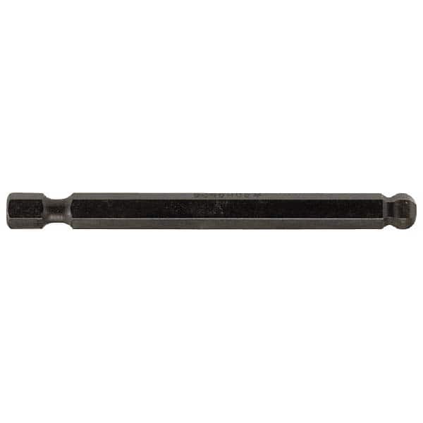 Bondhus - 1/4" Drive, 12mm Ball End Hex Drive Bit - Industrial Tool & Supply