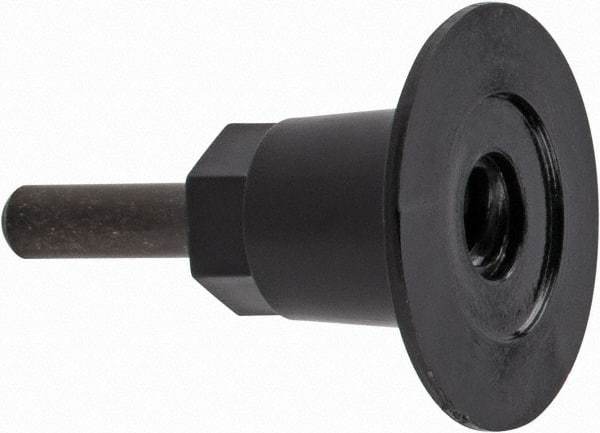 Superior Abrasives - 1-1/2" Diam Quick-Change Disc Backing Pad - Type R Compatible - Industrial Tool & Supply