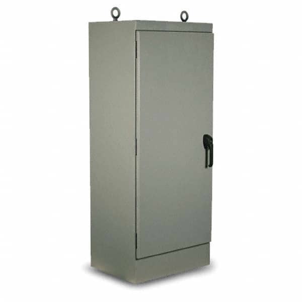Wiegmann - NEMA 4 Steel Standard Enclosure with Cabinet Hinged Cover - Industrial Tool & Supply