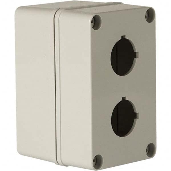 Wiegmann - NEMA 4X Polycarbonate Standard Enclosure with Screw Cover - Industrial Tool & Supply