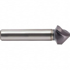 Guhring - 16.5mm Head Diam, 10mm Shank Diam, 3-Flute 90° Cobalt Countersink - Industrial Tool & Supply