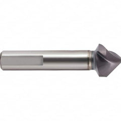 Guhring - 6.3mm Head Diam, 5mm Shank Diam, 3-Flute 90° Cobalt Countersink - Industrial Tool & Supply