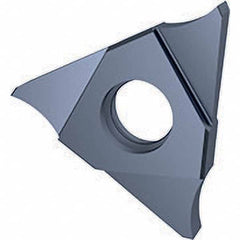Grooving Insert: GE 30504, Solid Carbide Firex Finish, Neutral, 1.72 mm Cutting Width, 4 mm Max Depth