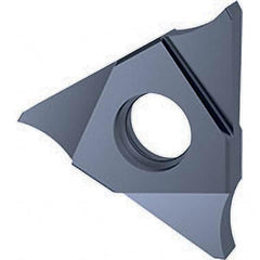 Grooving Insert: GE 30504, Solid Carbide Firex Finish, Neutral, 1.5 mm Cutting Width, 3 mm Max Depth
