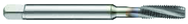 10-32 2B 3-Flute PM Cobalt Semi-Bottoming 15 degree Spiral Flute Tap-TiCN - Industrial Tool & Supply