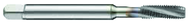 M8x0.75 6H 3-Flute PM Cobalt Semi-Bottoming 15 degree Spiral Flute Tap-TiCN - Industrial Tool & Supply